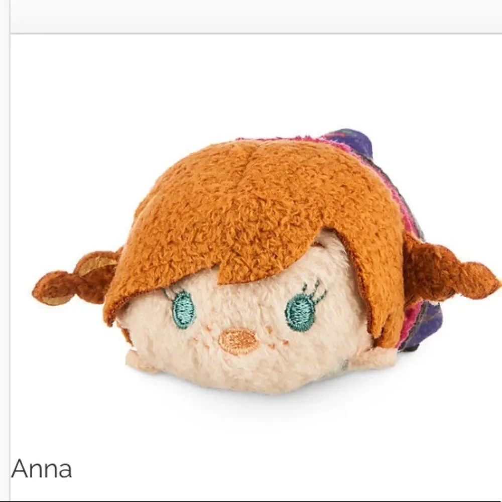 Disney Tsum Tsum Frozen Anna & Elsa Mini Plush Set Disney Store Plush Pair